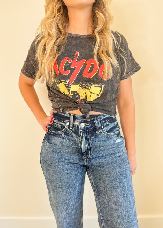 AC/DC Vintage Wash Graphic Tee